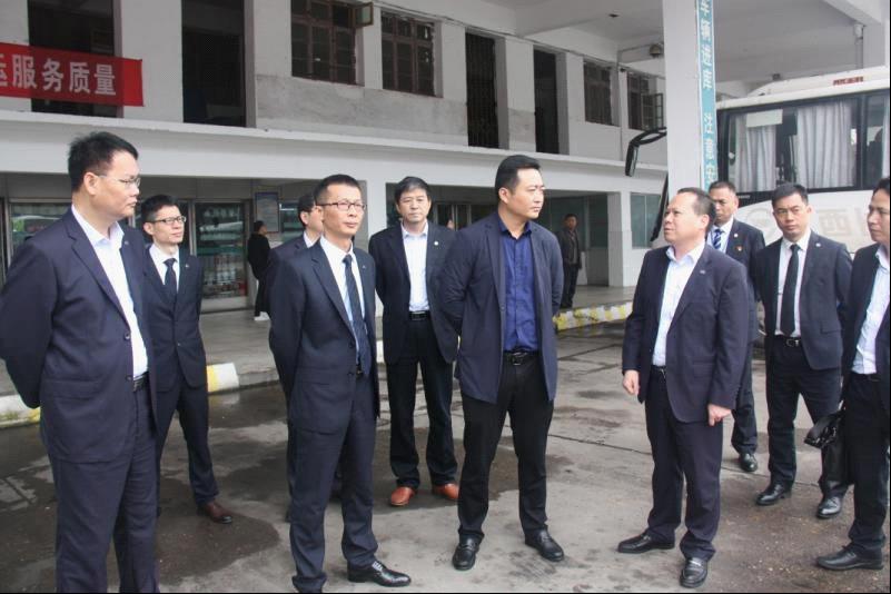 江西長運黨委書記、董事長王曉赴吉安調研