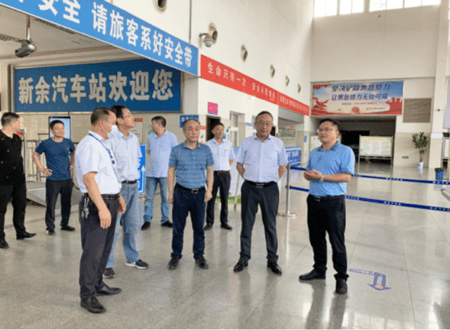 胡維泉一行前往萍鄉(xiāng)長運、新余長運、新余公交調(diào)研慰問