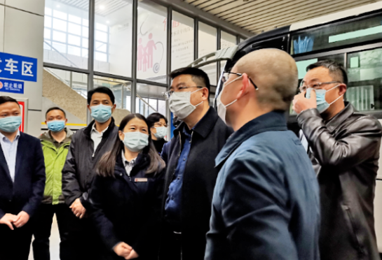 李松殿一行督導(dǎo)南昌長途汽車站疫情防控、春運(yùn)安全生產(chǎn)工作