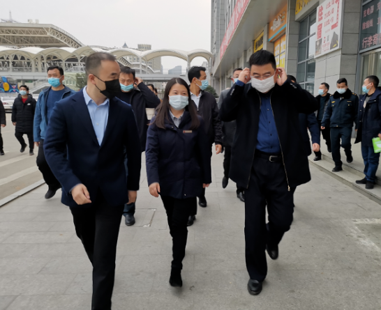 李松殿一行督導(dǎo)南昌長途汽車站疫情防控、春運(yùn)安全生產(chǎn)工作