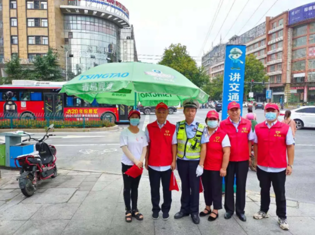 九江長運 組織志愿者參加文明交通志愿服務(wù)