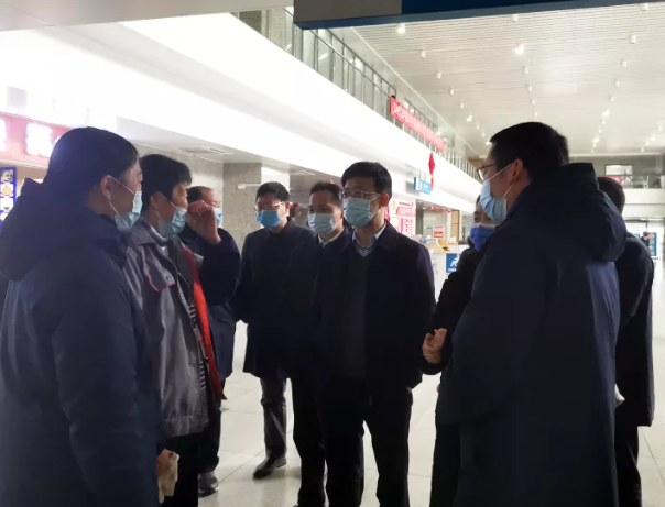 省、市疫情防控工作督導(dǎo)組到長途汽車客運(yùn)站督導(dǎo)疫情防控工作