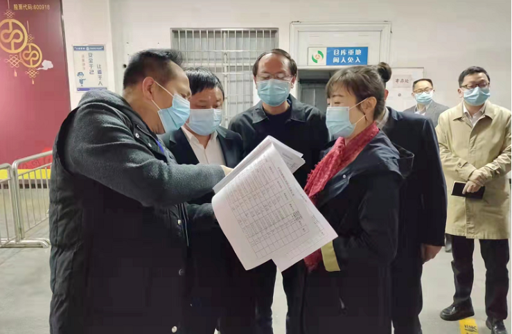 九江長運 市領(lǐng)導(dǎo)督導(dǎo)九江長途汽車站疫情防控工作