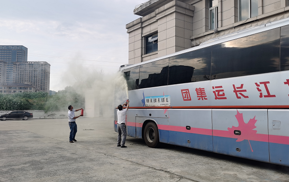 湖口公司、都昌公司分別開展消防安全演練