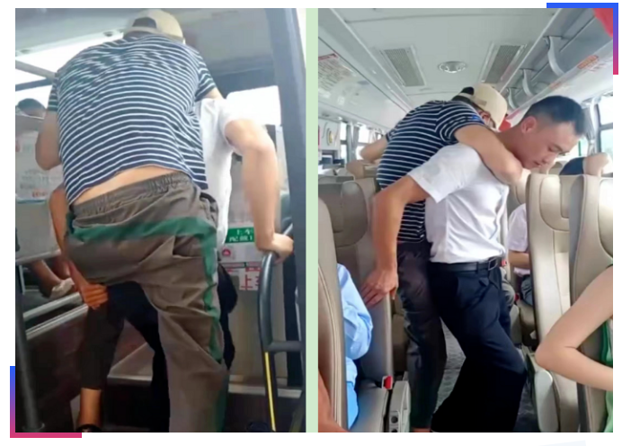 吉安長運(yùn)：“小伙子，我來背你上車！”