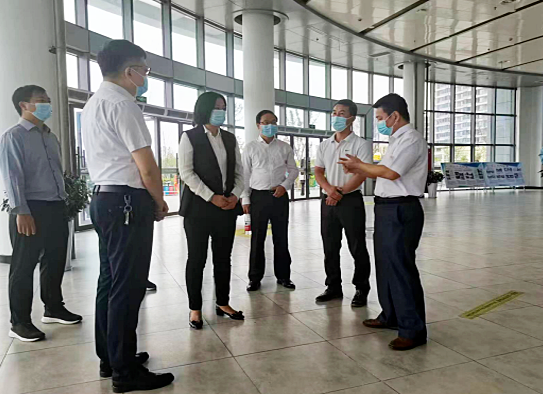 馬鞍山長客：市政府領(lǐng)導(dǎo)督導(dǎo)馬鞍山汽車客運站疫情防控工作