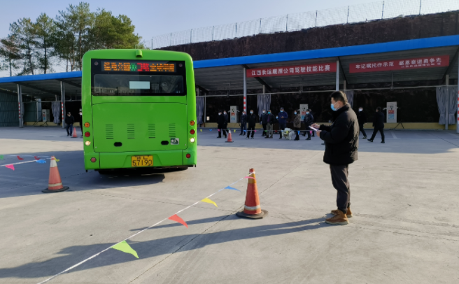 ?鷹潭長運、鷹潭公交工會組織開2022年度 駕駛員技能比賽