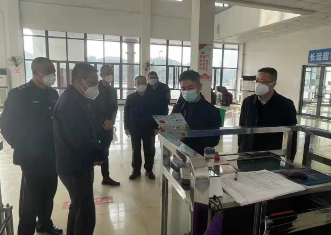 九江長運：省交通運輸執(zhí)法局領導督導都昌公司春運安全工作