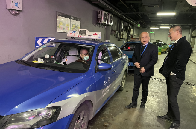 長(zhǎng)運(yùn)出租：公司領(lǐng)導(dǎo)下一線(xiàn) 督導(dǎo)文明創(chuàng)建