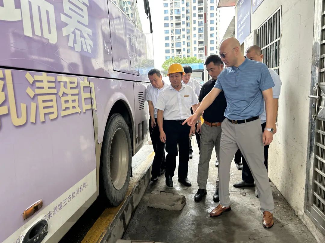 吉安公司：公司領(lǐng)導(dǎo)赴永豐長運督導(dǎo)安全生產(chǎn)工作