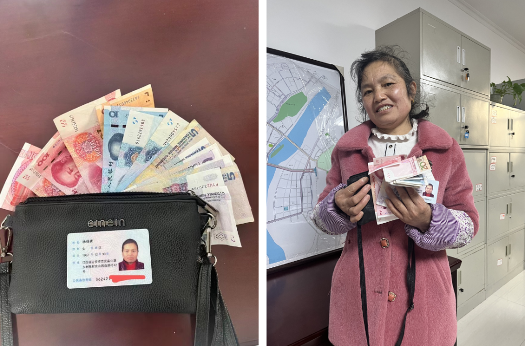 吉安公交:公交司機(jī)拾金不昧暖人心