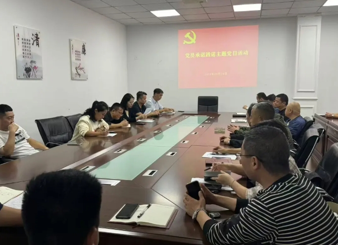 景德鎮(zhèn)長運：開展黨員亮身份、承諾踐諾主題黨日活動