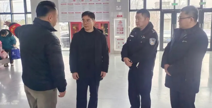 馬鞍山長客：含山縣縣委領導檢查含山中心客運站安全生產工作