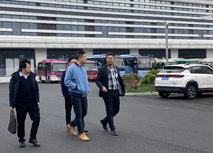 九江長運：廬山市政府領(lǐng)導檢查廬山市客運站場清明節(jié)前安全工作