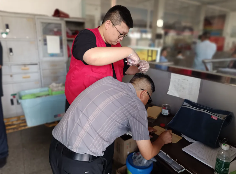 九江長運(yùn)：湖口公司開展毒駕檢測 筑牢安全防線