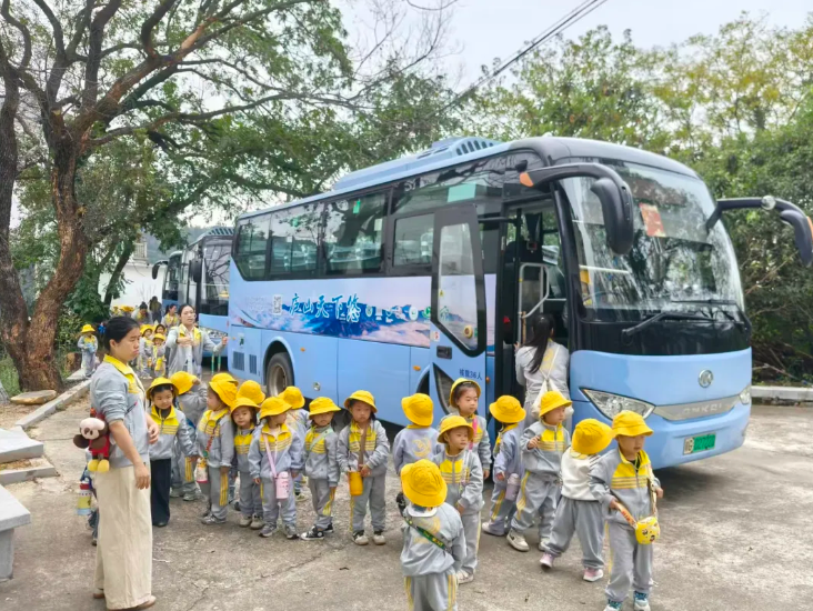 九江長運：四年之約！金色搖籃幼兒園再乘廬山公交研學(xué)