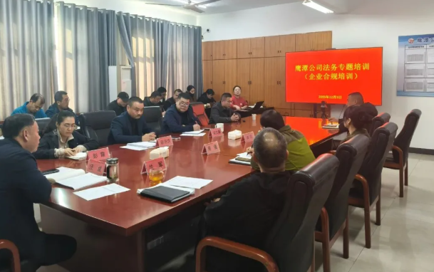 鷹潭公司：開(kāi)展法務(wù)專(zhuān)題培訓(xùn)