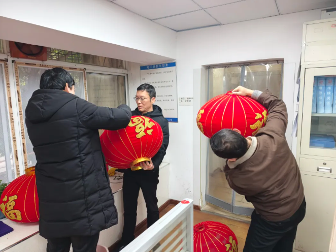 長運(yùn)物業(yè)：開展“三風(fēng)”宣傳 做好春節(jié)環(huán)境布置